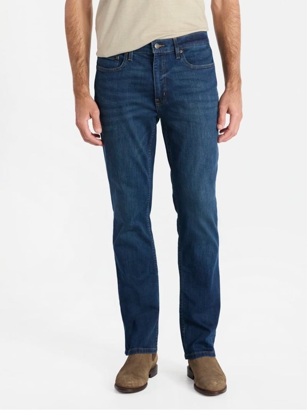George’s straight leg jeans